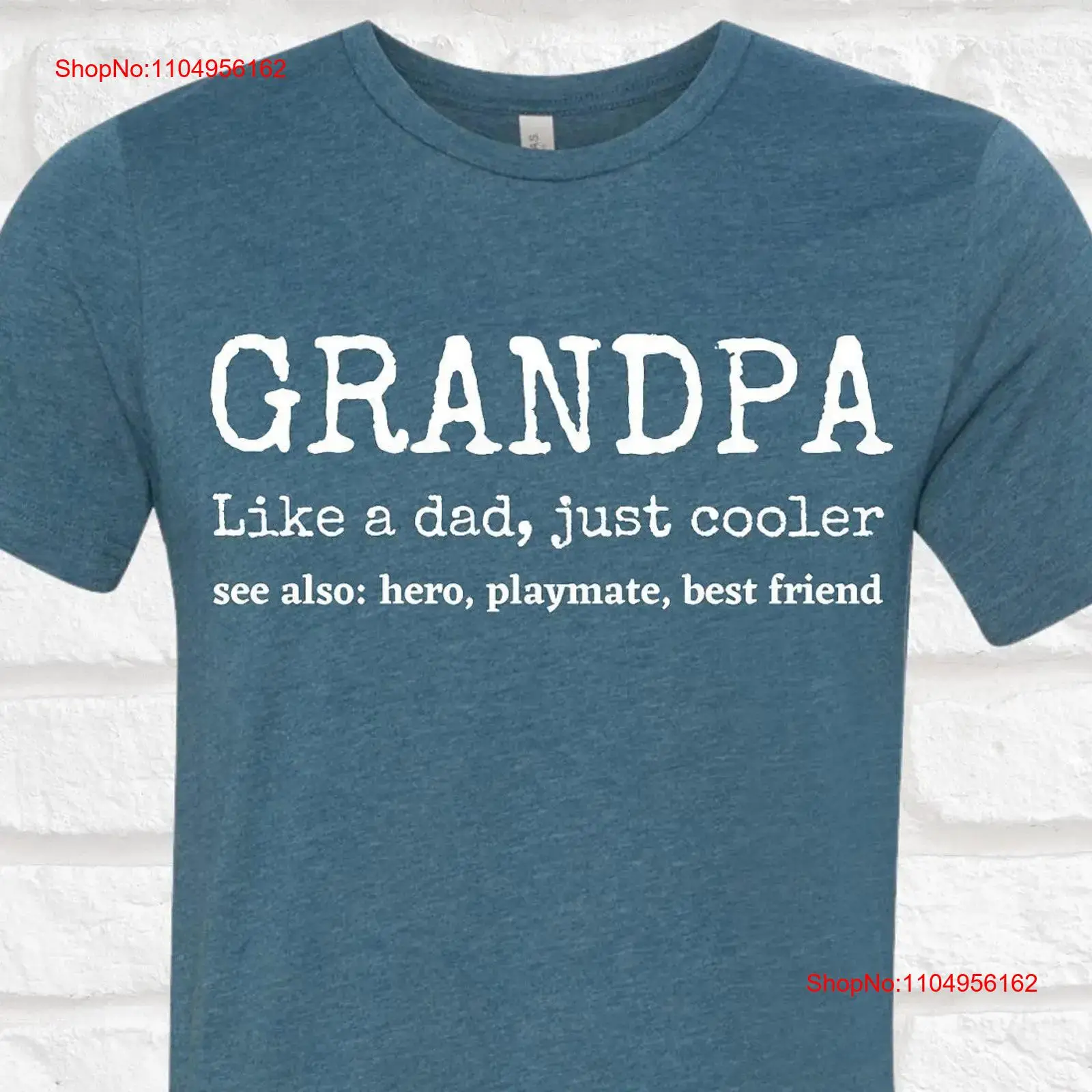 Vintage Fashion Definition - Grandpa Definition T Shirt Granddad Description