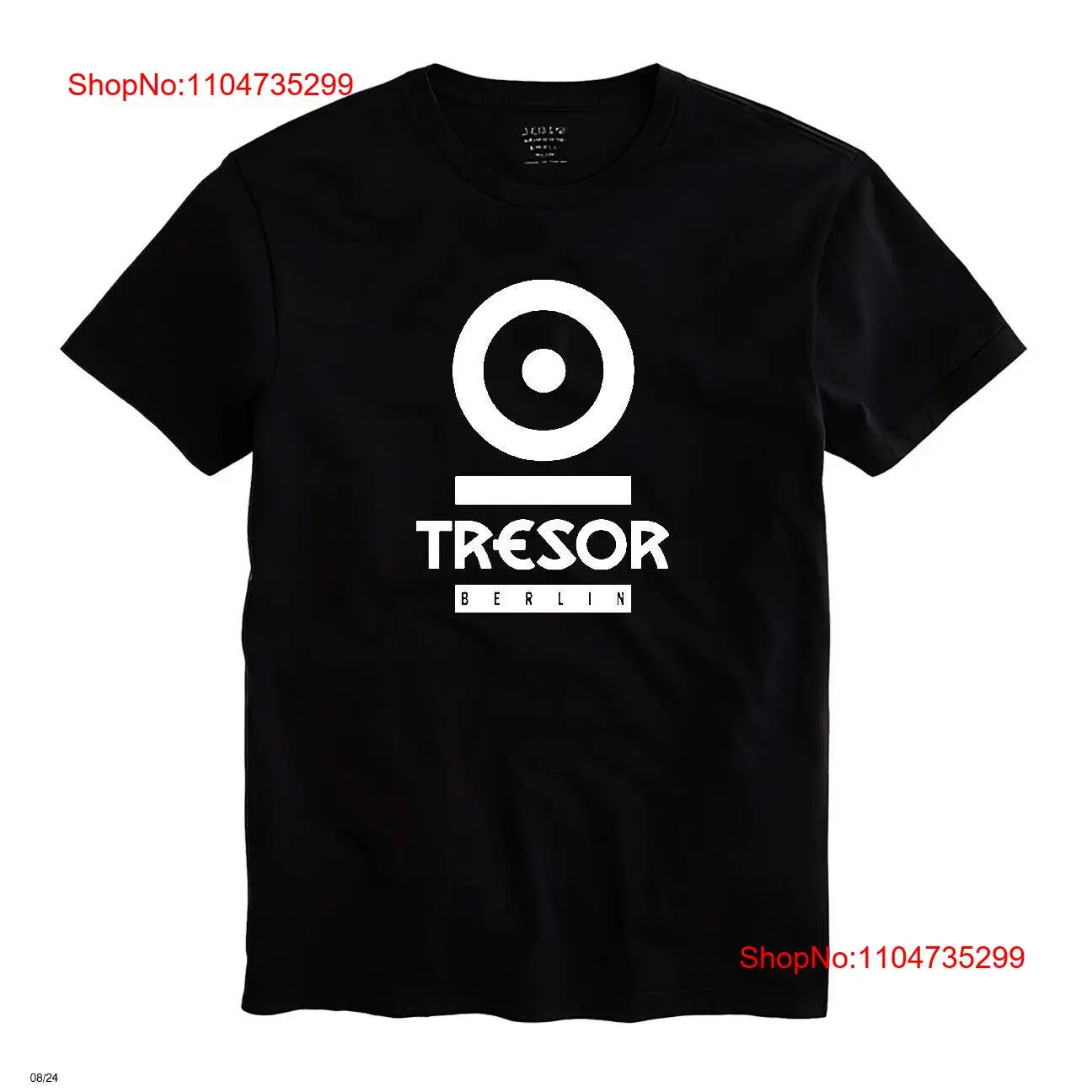 Vintage Flannel Shirt - T shirt Tresor Berlin Men Black