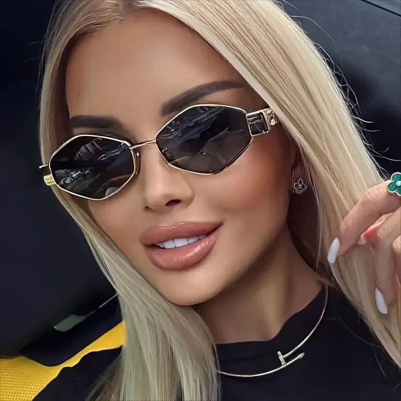 Vintage Style Women Fashion - Vintage Punk Style Sunglasses Men Retro