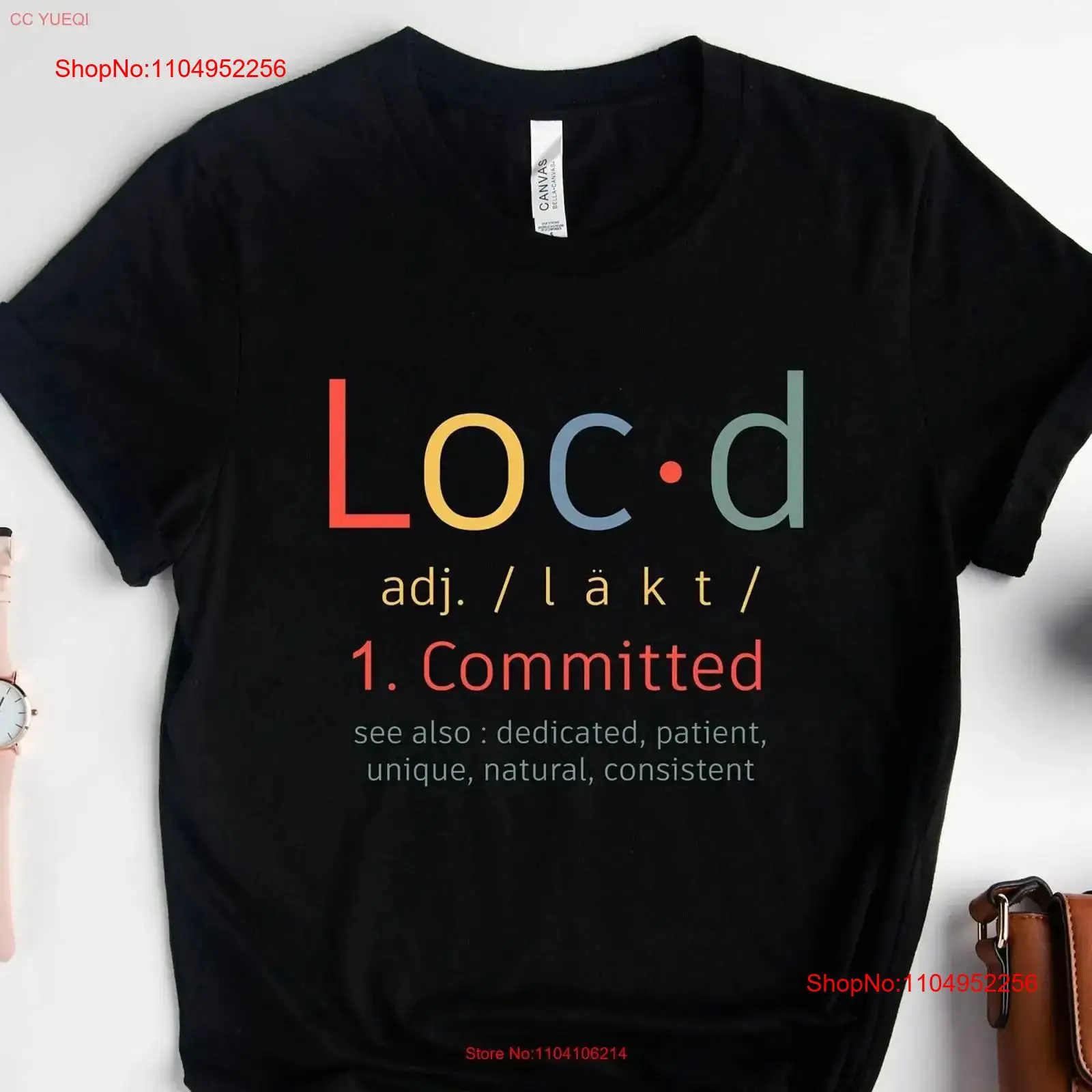 Vintage Fashion Definition - Loc'd Committed Definition T Shirt Locd