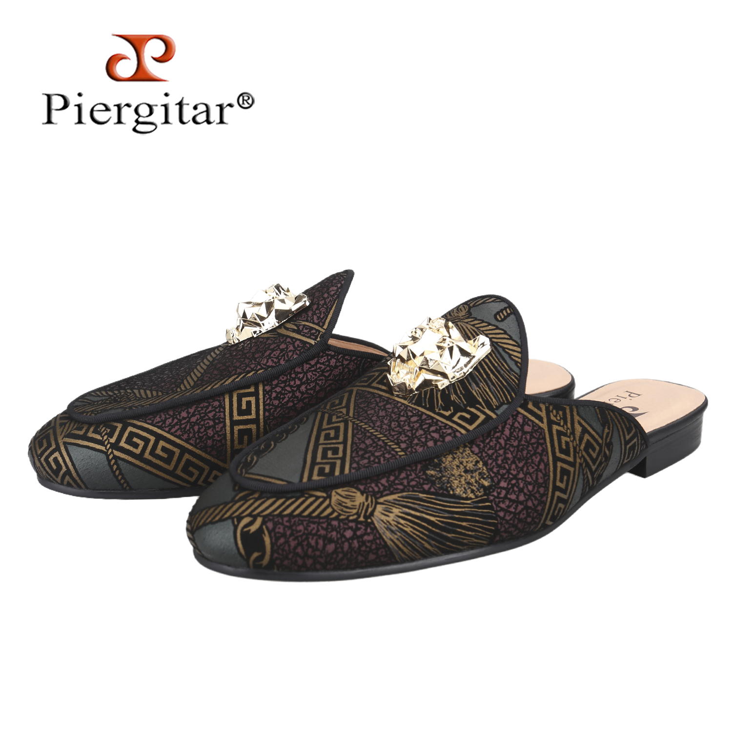 Vintage Fashion Luxury - Piergitar Luxury Brand Model Printed Leather