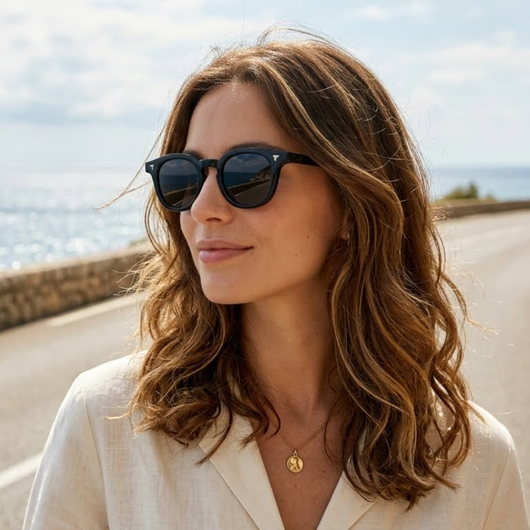 Vintage Fashion Definition - Ultra-light vintage sunglasses, unisex, made of