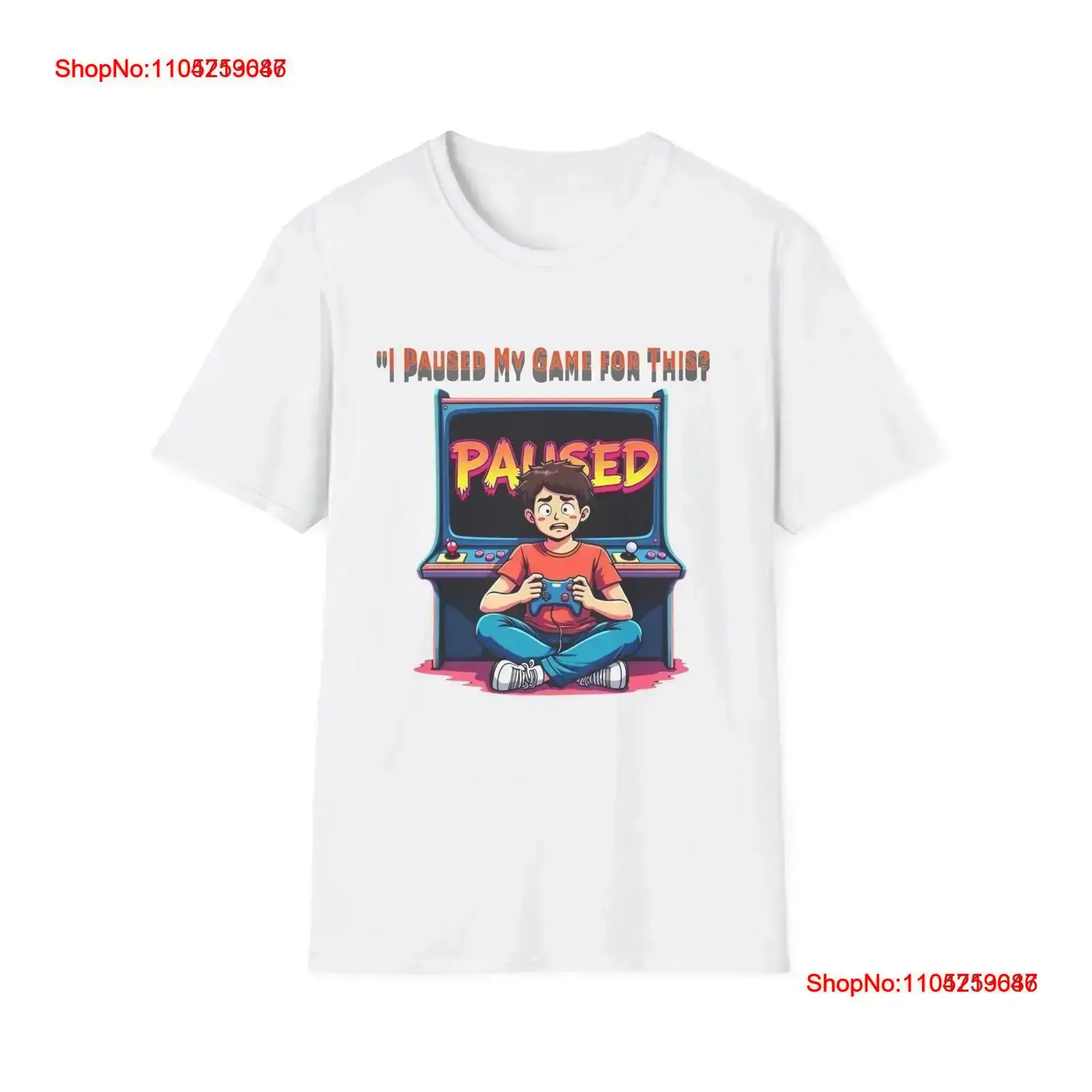 Vintage Fashion Video - Gamer T Shirt I Paused My