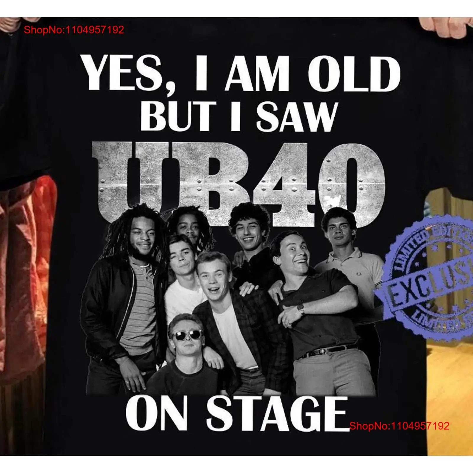 Vintage Fashion News - NEW UB40 band Men T shirt