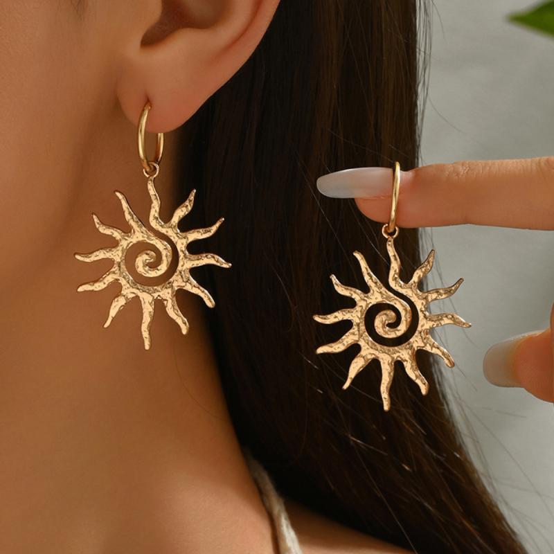 Vintage Fashion Trends 2025 - HOT 2026 Stainless Steel Spiral Sun