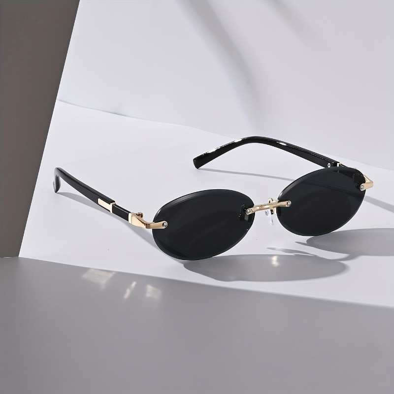 Vintage Fashion Luxury - Sexy Small Oval Punk Sunglasses Women