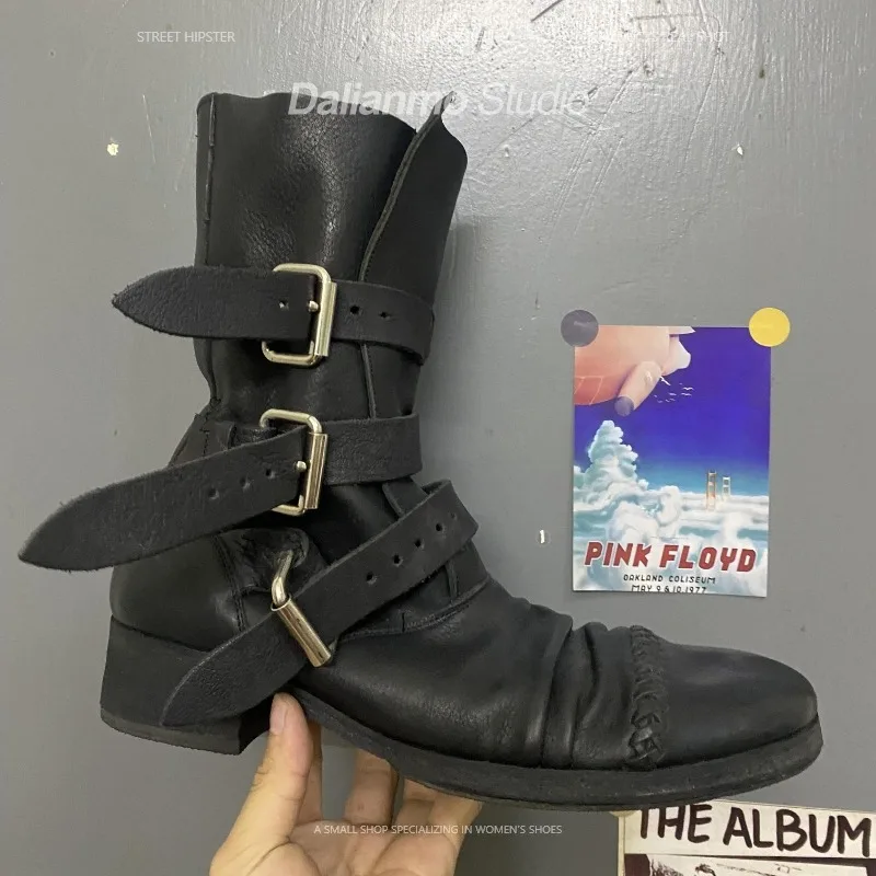 Fashion Men's Genuine Leather  - Vintage Style Women Fashion recension och pris