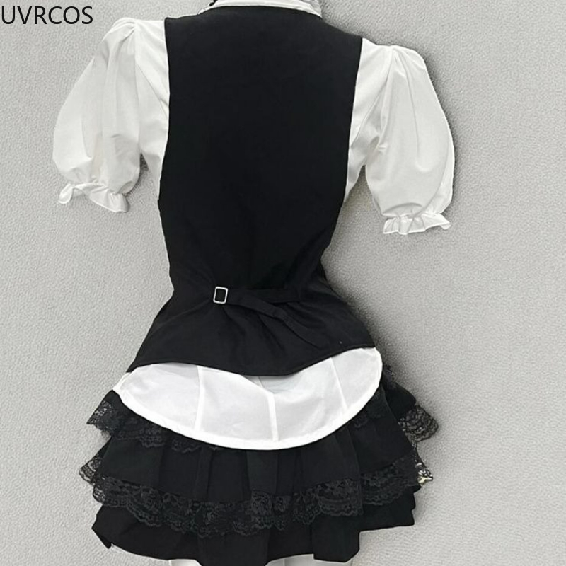 Y2k Aesthetic Lolita Style Swe - Vintage Flannel Shirt recension och pris