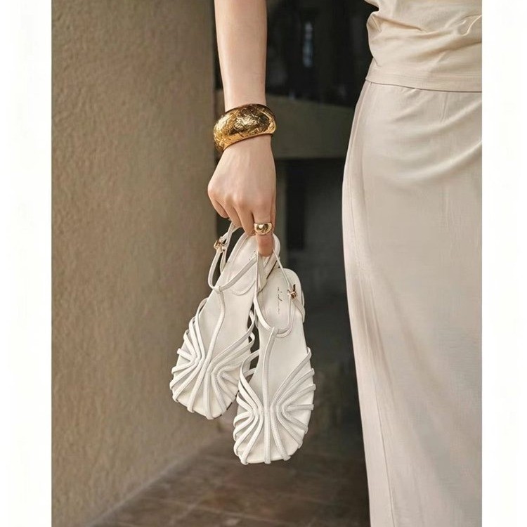 French-style Vintage Woven Toe - Vintage Style Women Fashion recension och pris