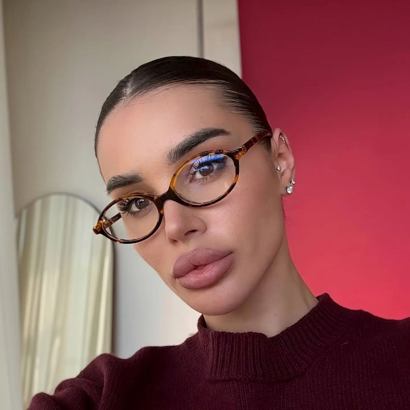 Vintage Oval Sunglasses Women  - Vintage Fashion Luxury recension och pris