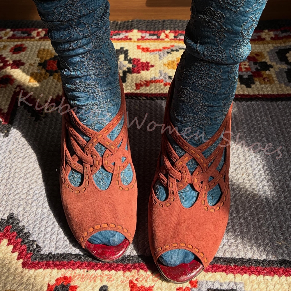 Vintage Rome Sandals Suede Lea - Vintage Fashion Rome recension och pris
