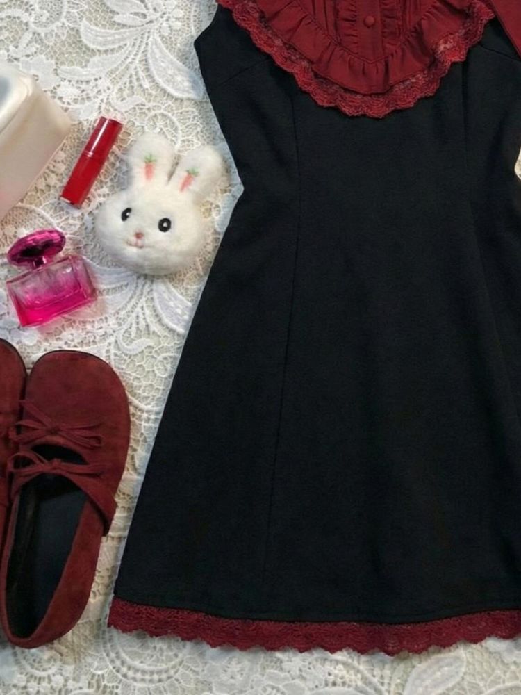 Sweet Dresses Sleeveless Y2k 9 - Turtleneck Knit 90S recension och pris