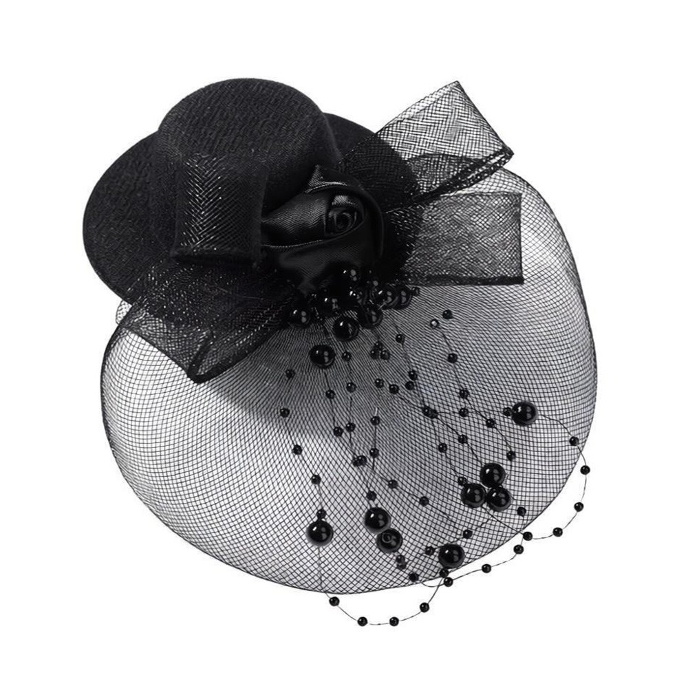Fashion Elegant Mesh Top Hat B - Vintage Fashion Show recension och pris