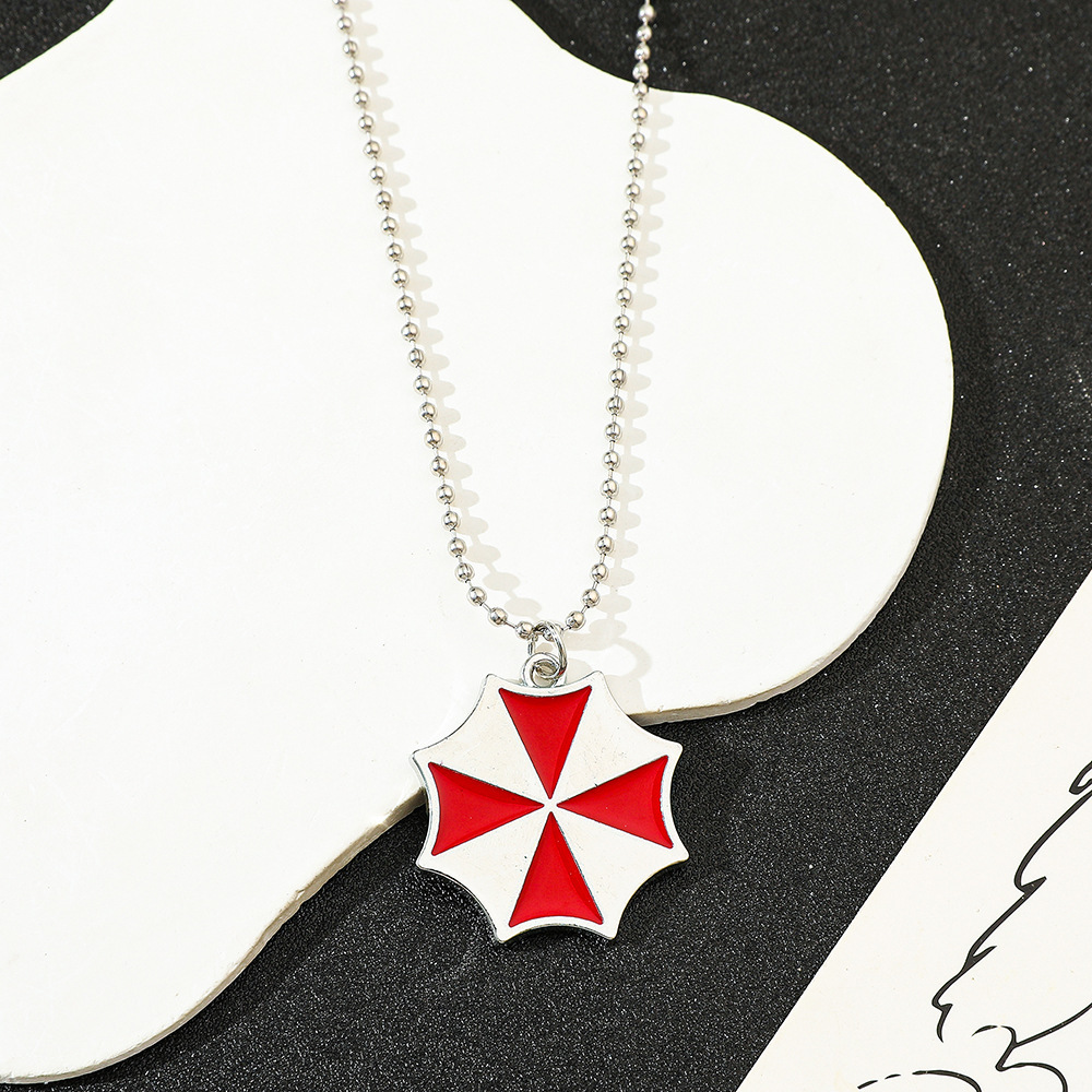 Vintage Fashion Red Umbrella P - Vintage Fashion Jewelry recension och pris