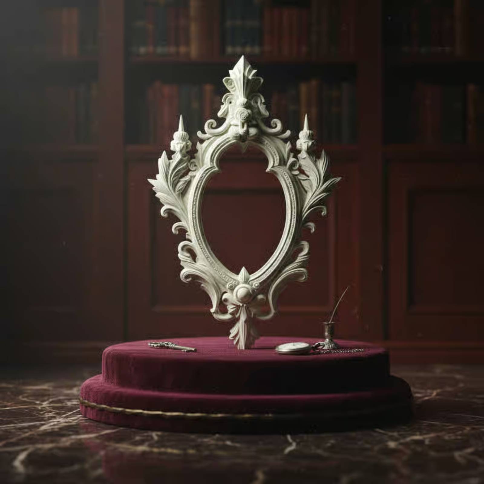 Medieval Picture Frame Scrollw - Vintage Fashion Doll recension och pris