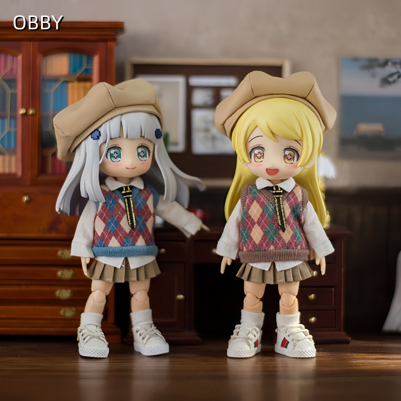 For Obitsu 11 Vintage Beret Br - Vintage Fashion Doll recension och pris