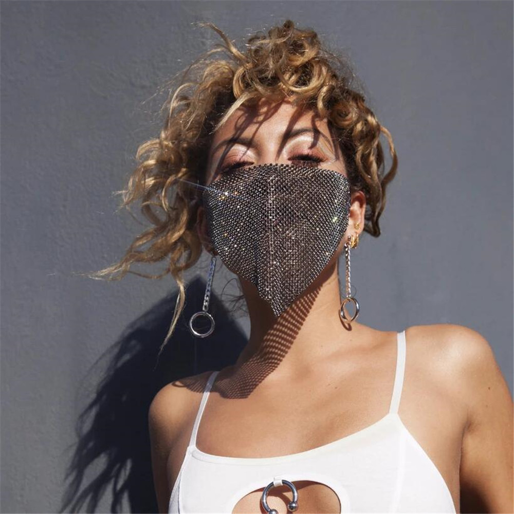 Halloween Mask Rhinestone Zirc - Vintage Fashion Show recension och pris