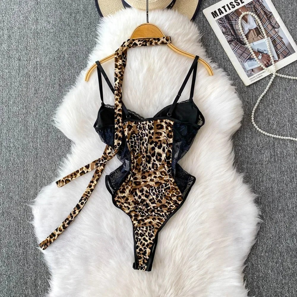 Women Hotsweet V-neck Leopard  - Usa Vintage Fashion recension och pris