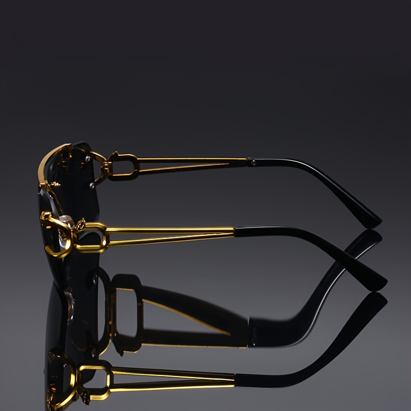 Vintage Luxury Golden Glasses  - Vintage Fashion Luxury recension och pris
