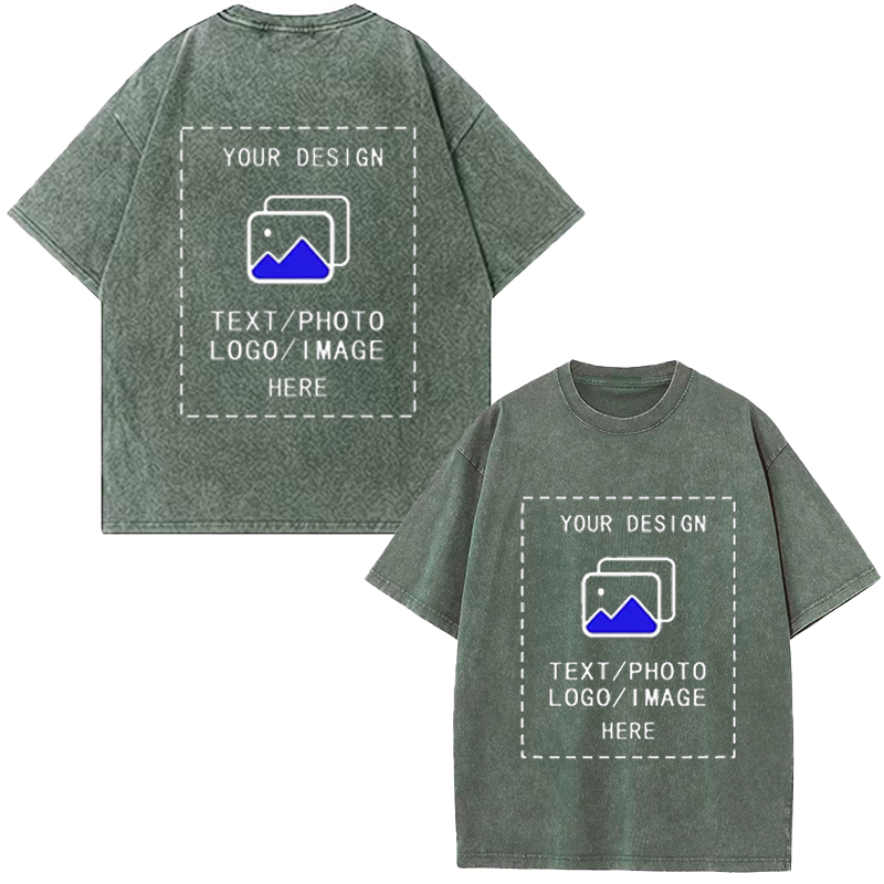 Men's Customized T-Shirt 100%  - Vintage Flannel Shirt recension och pris