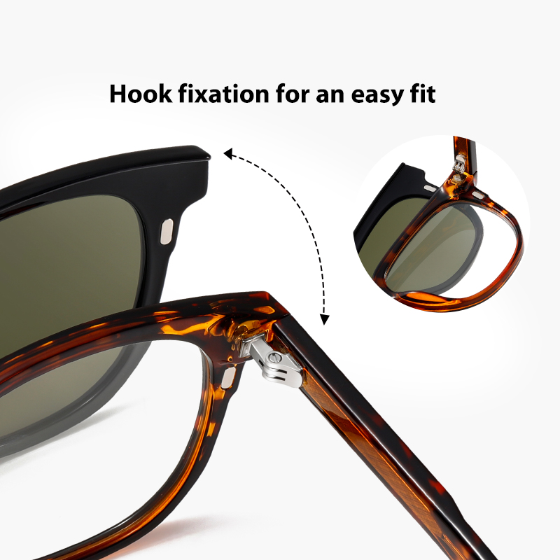 Fashion Sunglasses Man Clip On - Vintage Fashion Luxury recension och pris