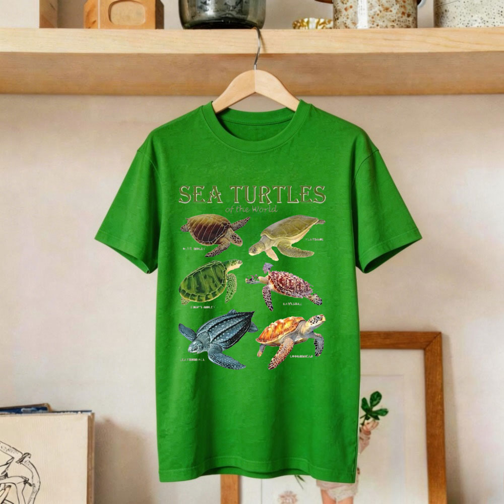 Vintage Sea Turtles of The Wor - Turtleneck Knit 90S recension och pris