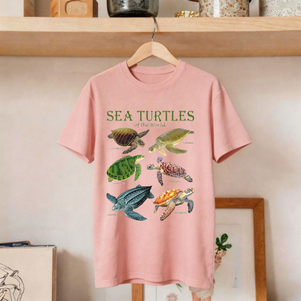Vintage Sea Turtles of The Wor - Turtleneck Knit 90S recension och pris