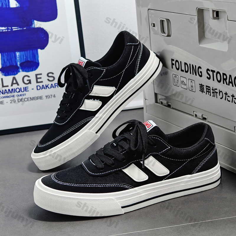 Men Canvas Shoes Summer Breath - Vintage Fashion Mens recension och pris
