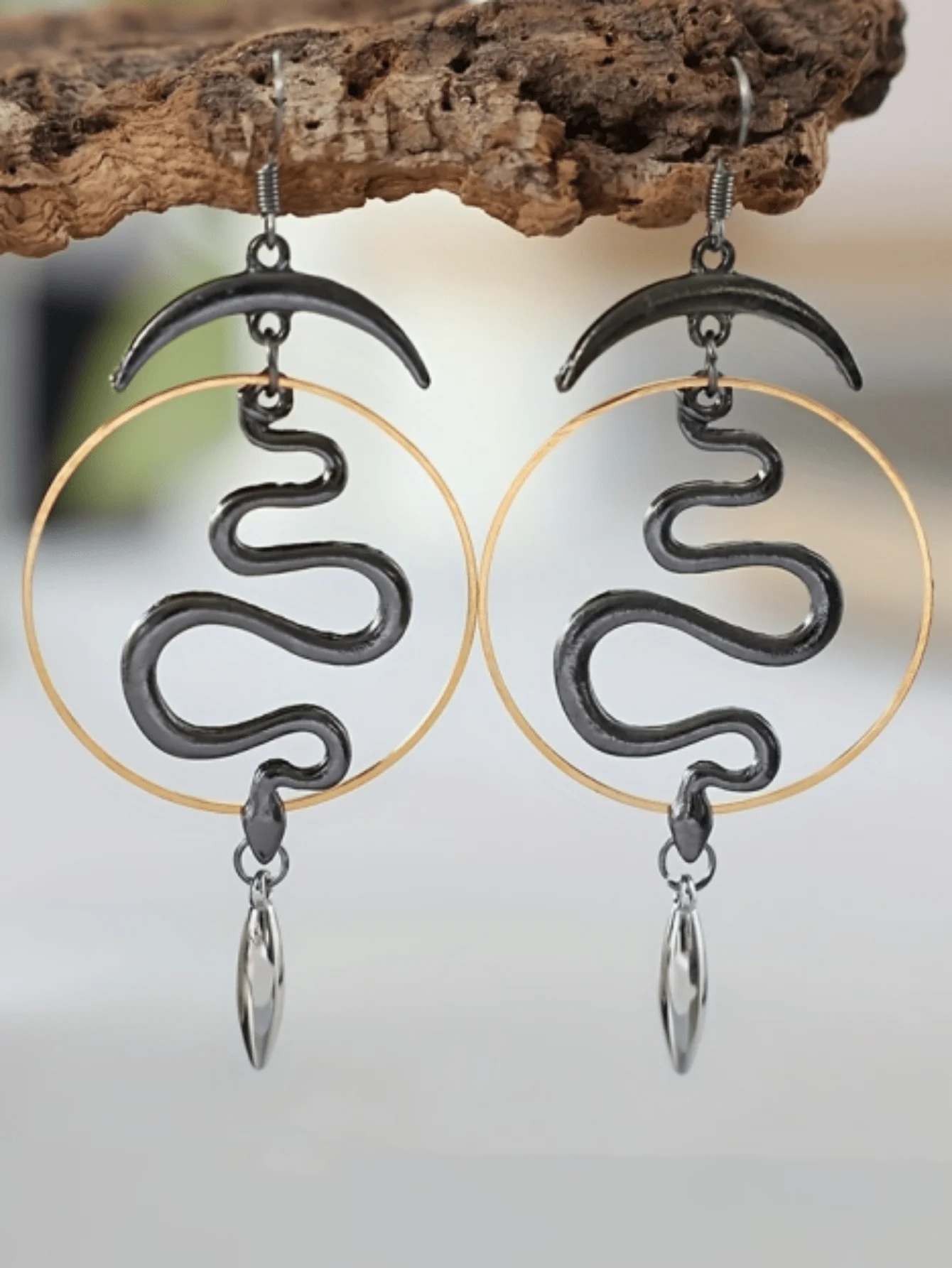 Vintage asymmetrical geometric - Vintage Fashion Jewelry recension och pris