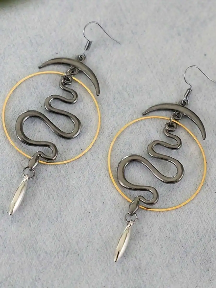 Vintage asymmetrical geometric - Vintage Fashion Jewelry recension och pris