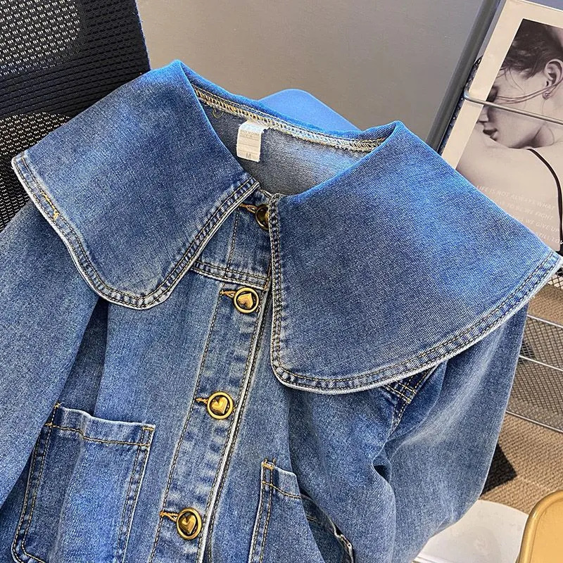 Fashion Doll Collar Denim Jack - Vintage Fashion Doll recension och pris