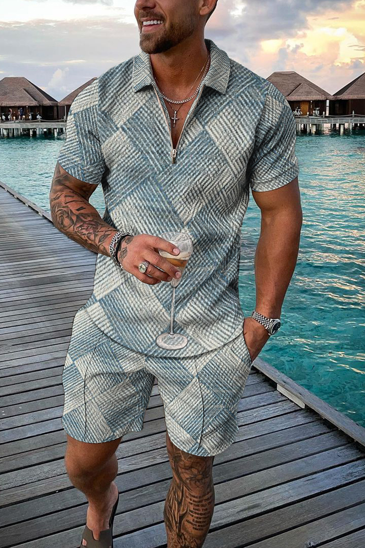 Vintage Men's Summer Casual Po - Usa Vintage Fashion recension och pris
