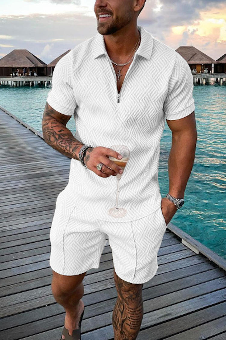 Vintage Men's Summer Casual Po - Usa Vintage Fashion recension och pris
