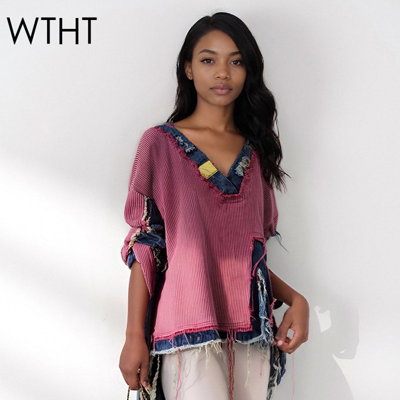 WTHT Fashion Women's Spliced D - Vintage Fashion Influencers recension och pris