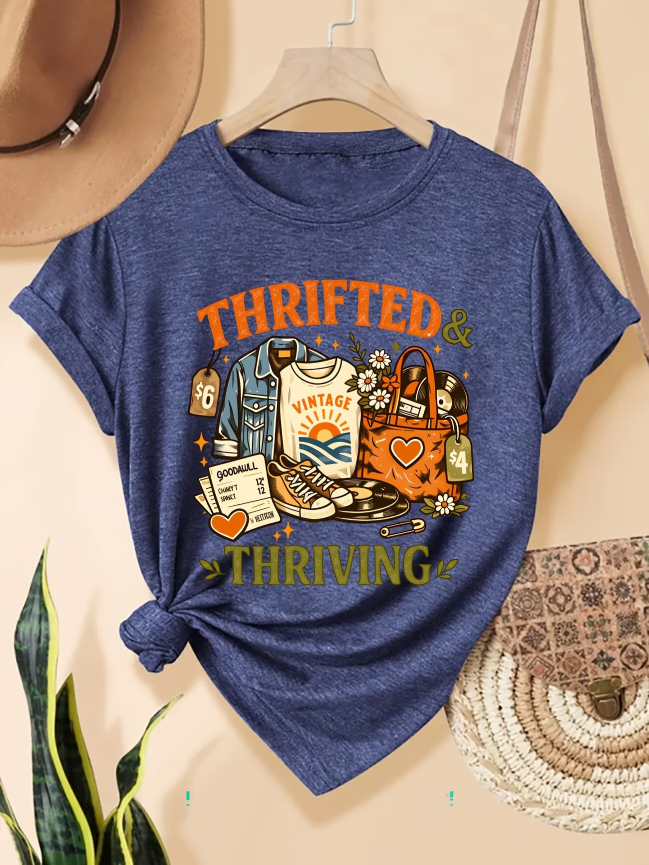 Plus size women's short sleeve - Vintage Fashion Thrift recension och pris