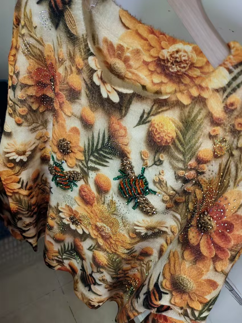 Real Photo Diamond Stitch Knit - Vintage Fashion Trends 2025 recension och pris