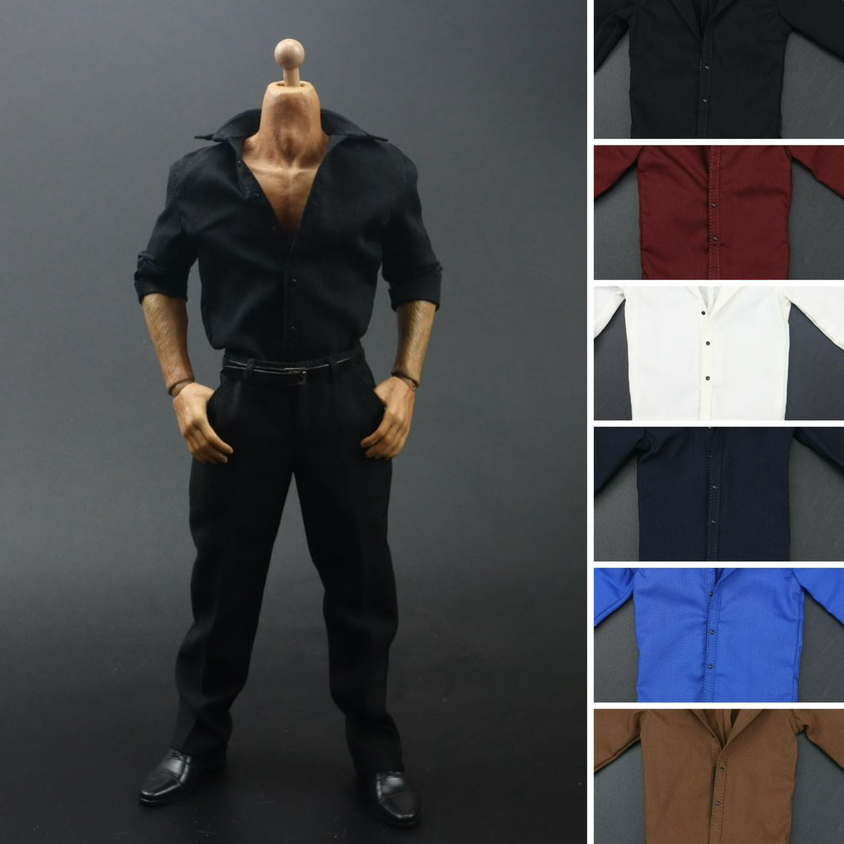 1/6 Soldier Solid Color Shirt  - Vintage Fashion Doll recension och pris