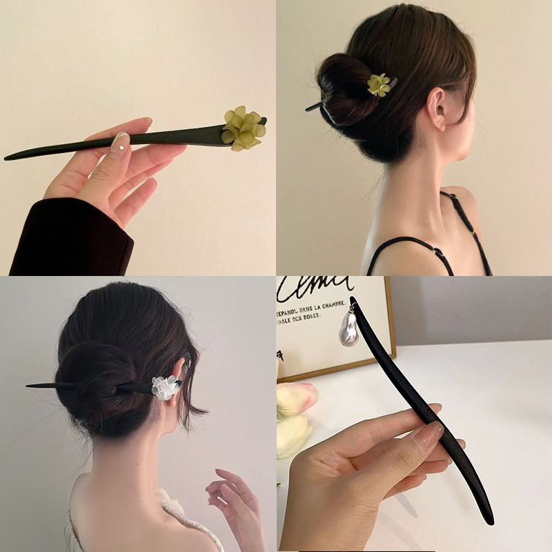 Vintage Chinese Style Wooden F - Vintage Fashion Jewelry recension och pris