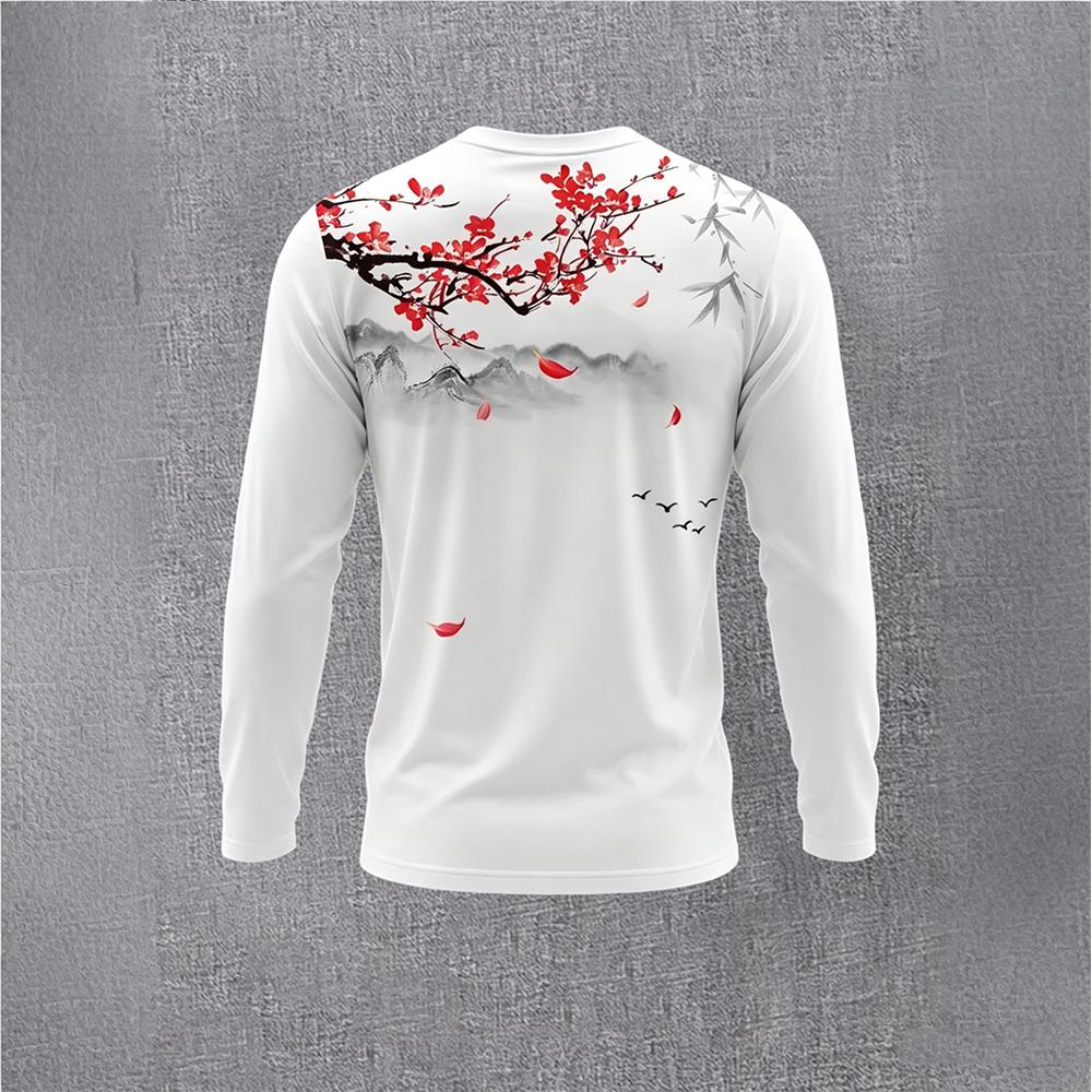 Chinese Style Ink Plum Blossom - Usa Vintage Fashion recension och pris