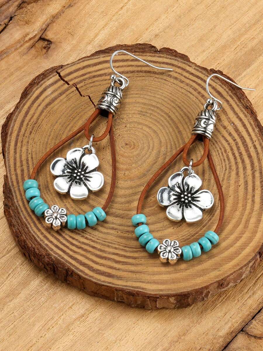 1 Pair Bohemian Style Alloy Pl - Vintage Fashion Jewelry recension och pris