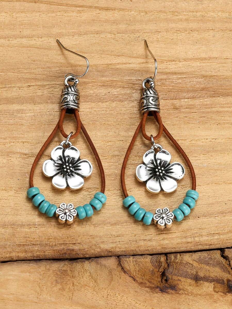 1 Pair Bohemian Style Alloy Pl - Vintage Fashion Jewelry recension och pris