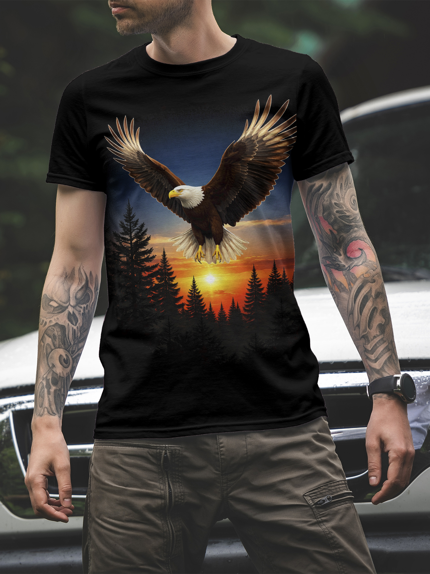 BBQ Enthusiast Graphic Tee Vin - Vintage Fashion Enthusiasts recension och pris