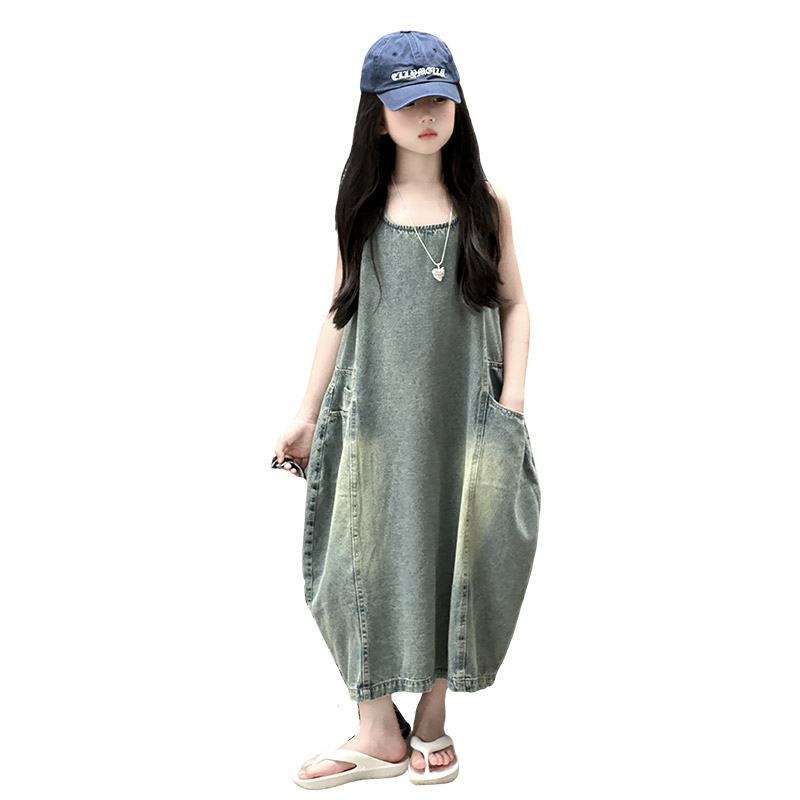 Vintage Blue Children Girls Hi - Vintage Fashion Luxury recension och pris