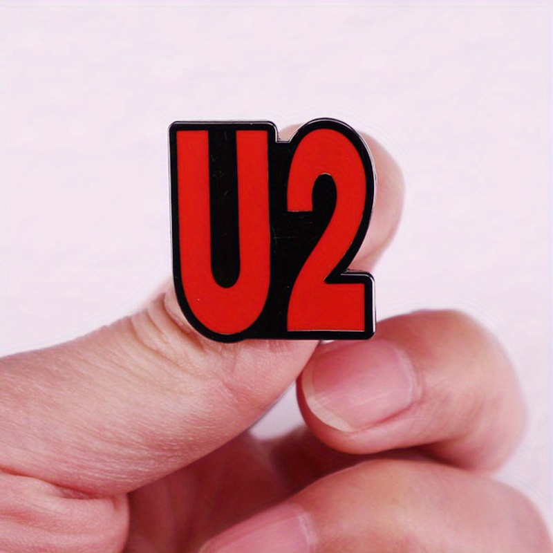 Rock Music Moon U2 Brooch Musi - Vintage Fashion Enthusiasts recension och pris