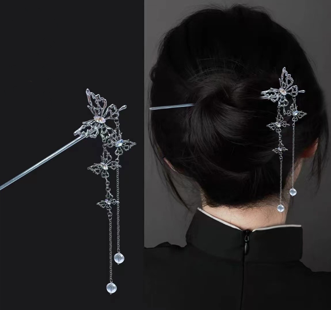 18cm Chinese Style Hairpin Ele - Vintage Fashion Jewelry recension och pris