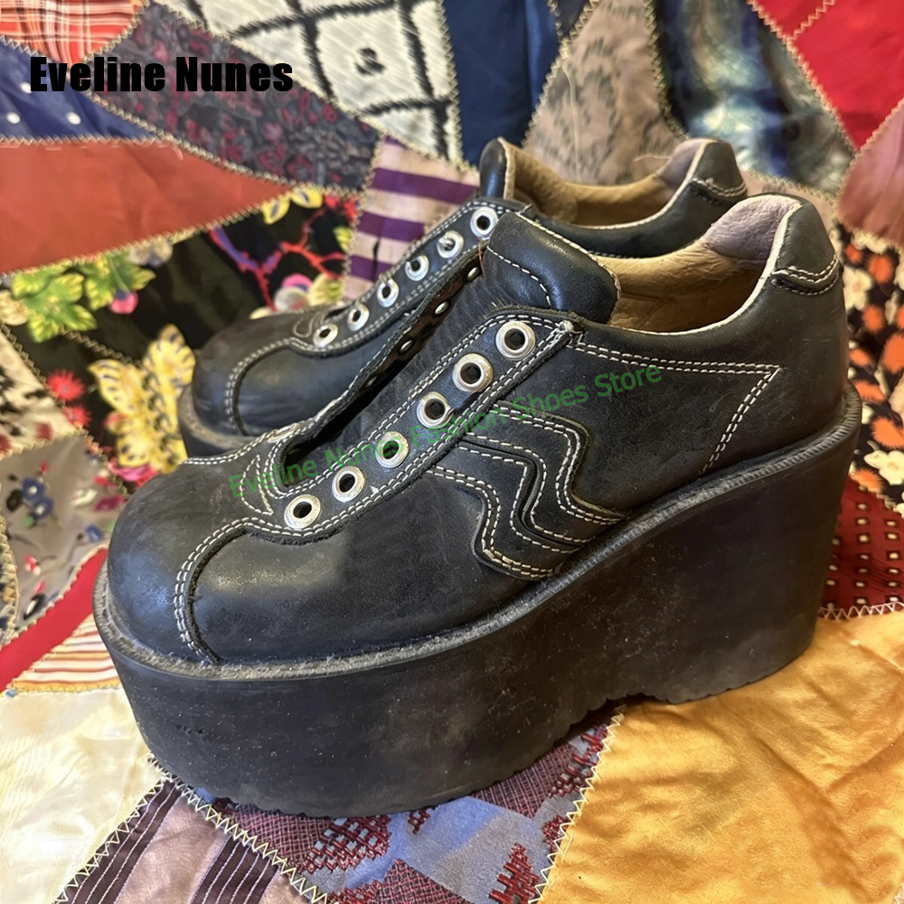 Y2K Platform Wedge Fashion Pum - Vintage Style Women Fashion recension och pris
