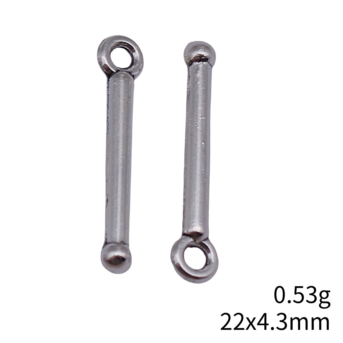 80pcs 22x4.3mm(0.87x0.17inch)  - Vintage Fashion Jewelry recension och pris