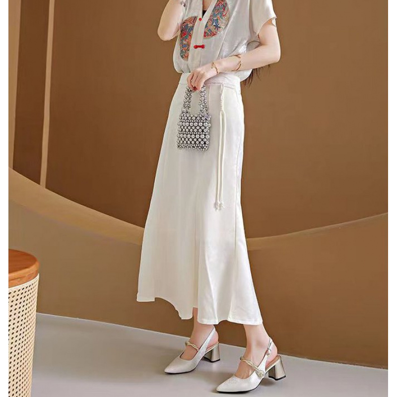 New Chinese-style elegant sati - Vintage Style Women Fashion recension och pris