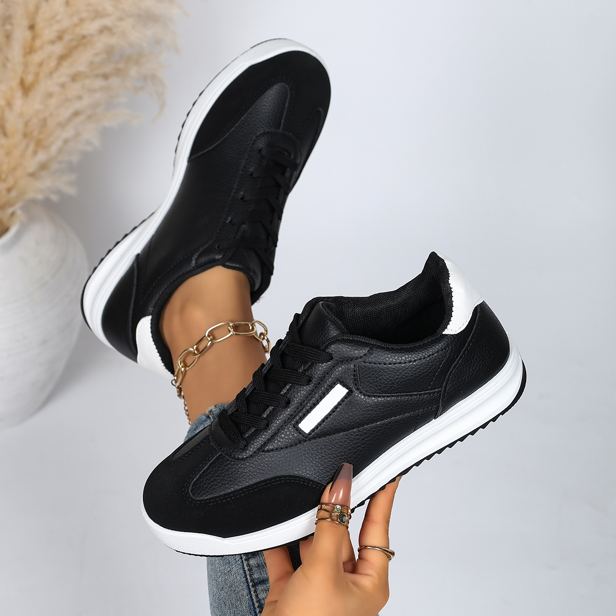 Women Sneakers Comfortable Sho - Vintage Fashion Rome recension och pris