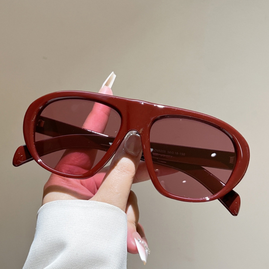 New Oversized Pilot Sunglasses - Vintage Fashion Luxury recension och pris